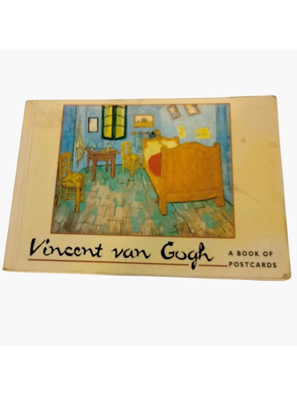 Vincent Van Gogh Postcard Book Featuring Iconic Artwork 1980s 9 cards